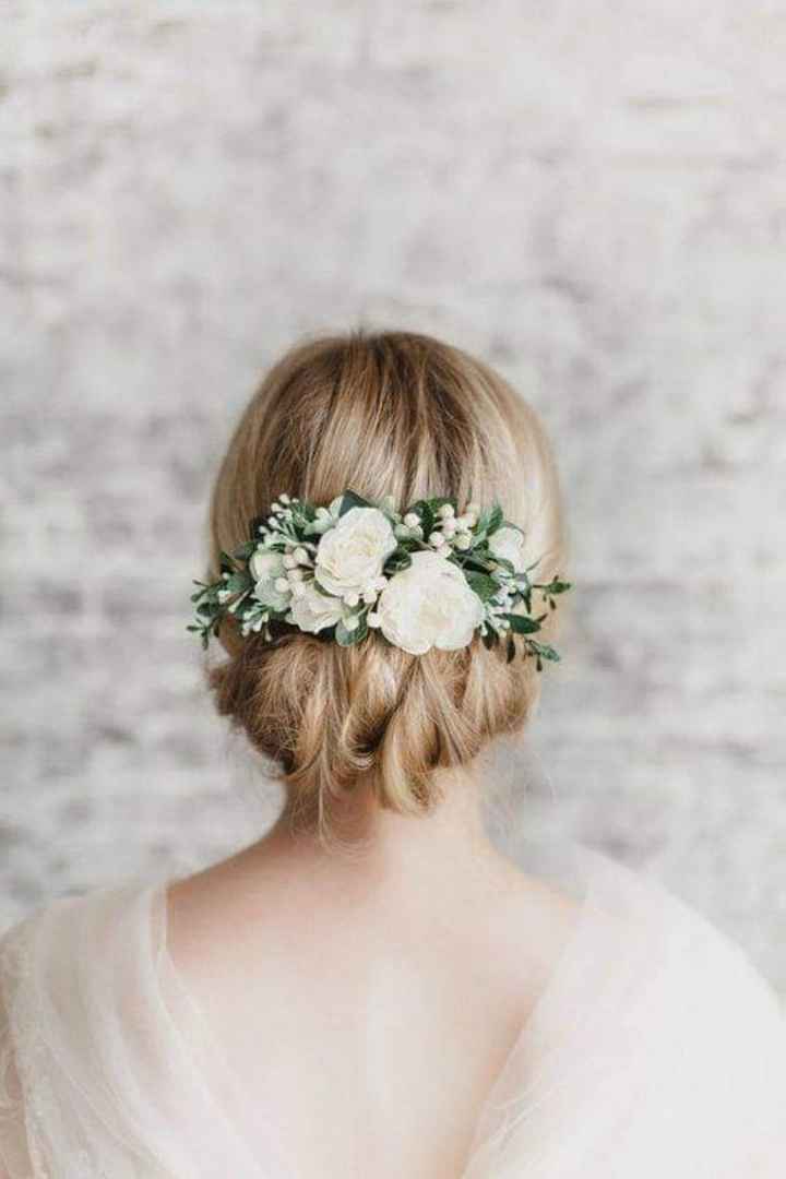 Primavera -verano:flores y follaje en tu cabello - 3
