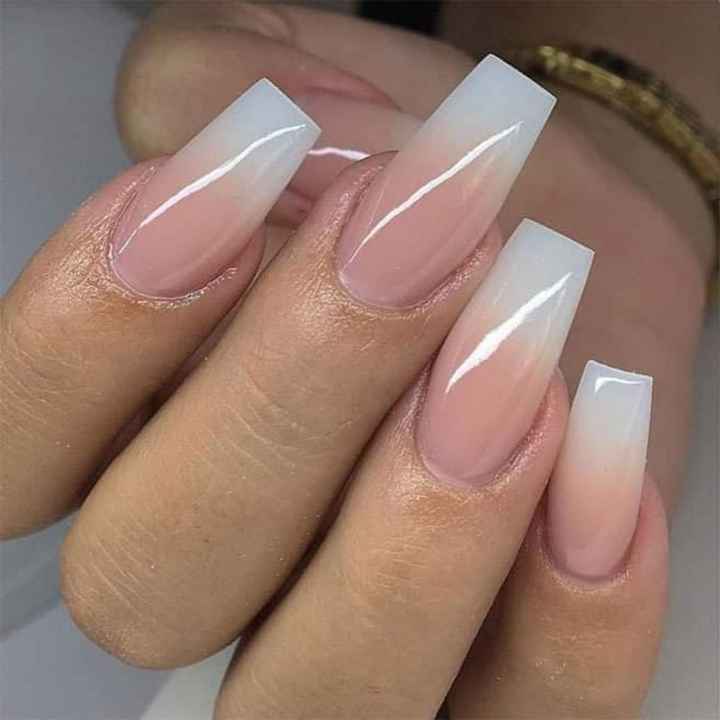 Uñas con estilo ombré - 1