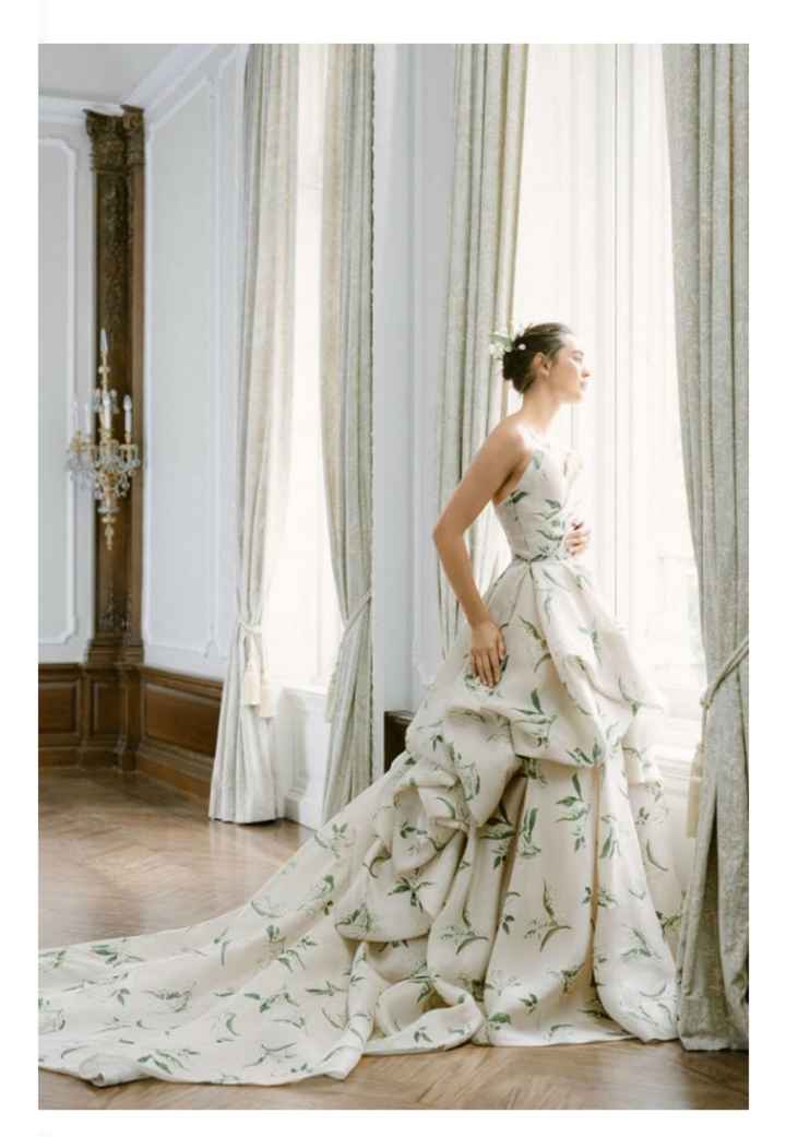 Vestidos de novia con motivos florales 🌺🌸🌹 - 1