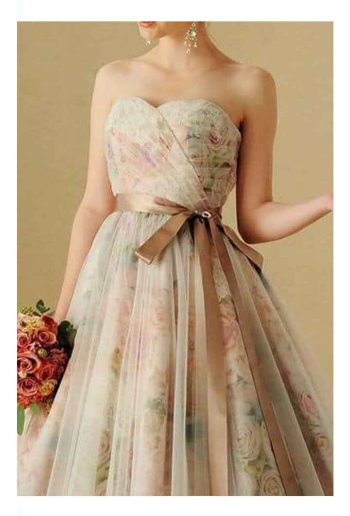 Vestidos de novia con motivos florales 🌺🌸🌹 - 2