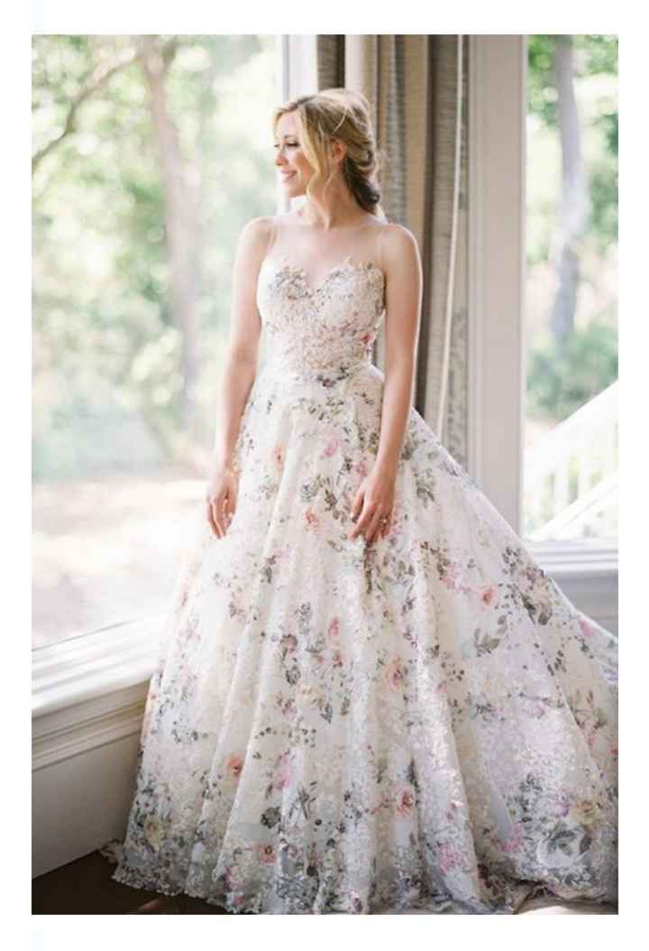 Vestidos de novia con motivos florales 🌺🌸🌹 - 8