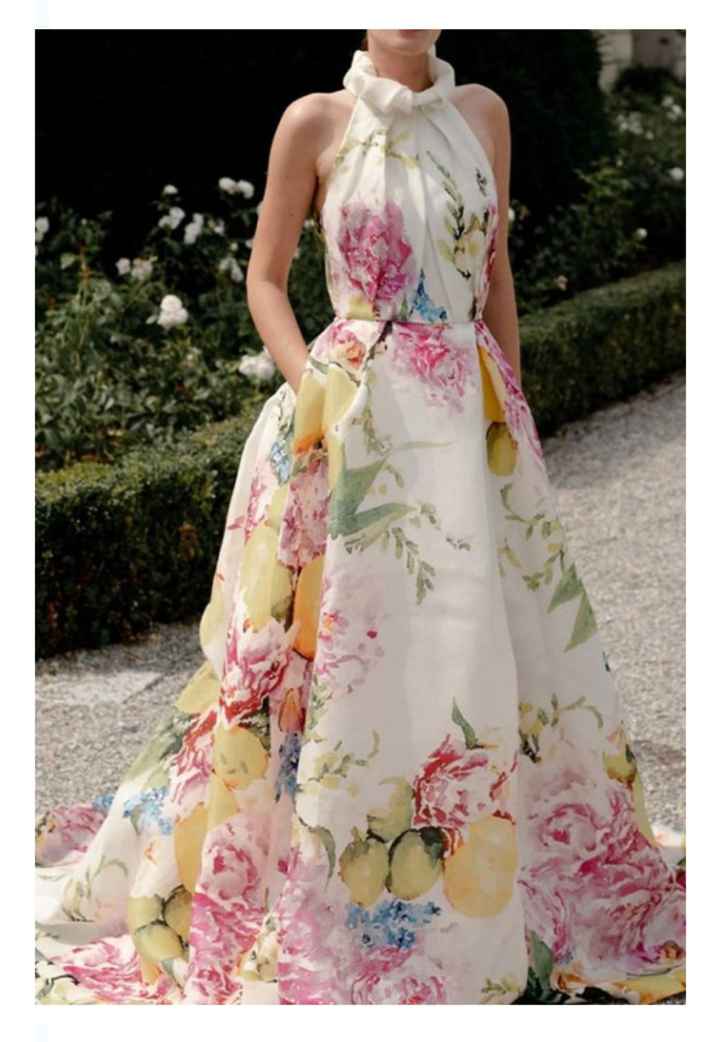 Vestidos de novia con motivos florales 🌺🌸🌹 - 9