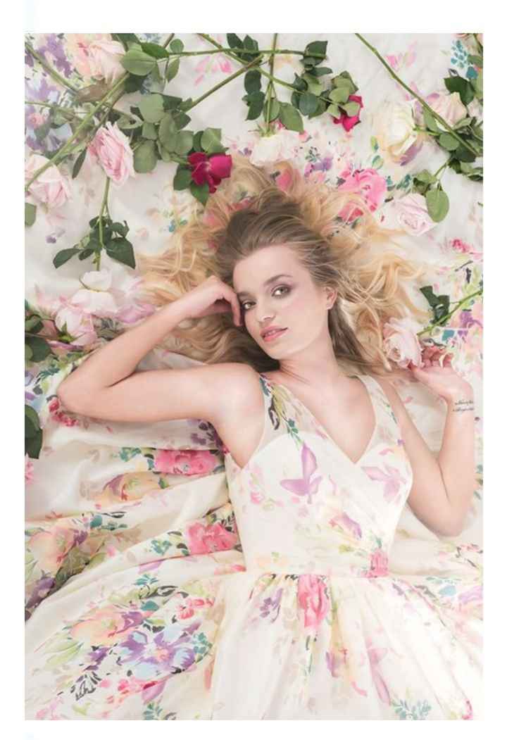 Vestidos de novia con motivos florales 🌺🌸🌹 - 18