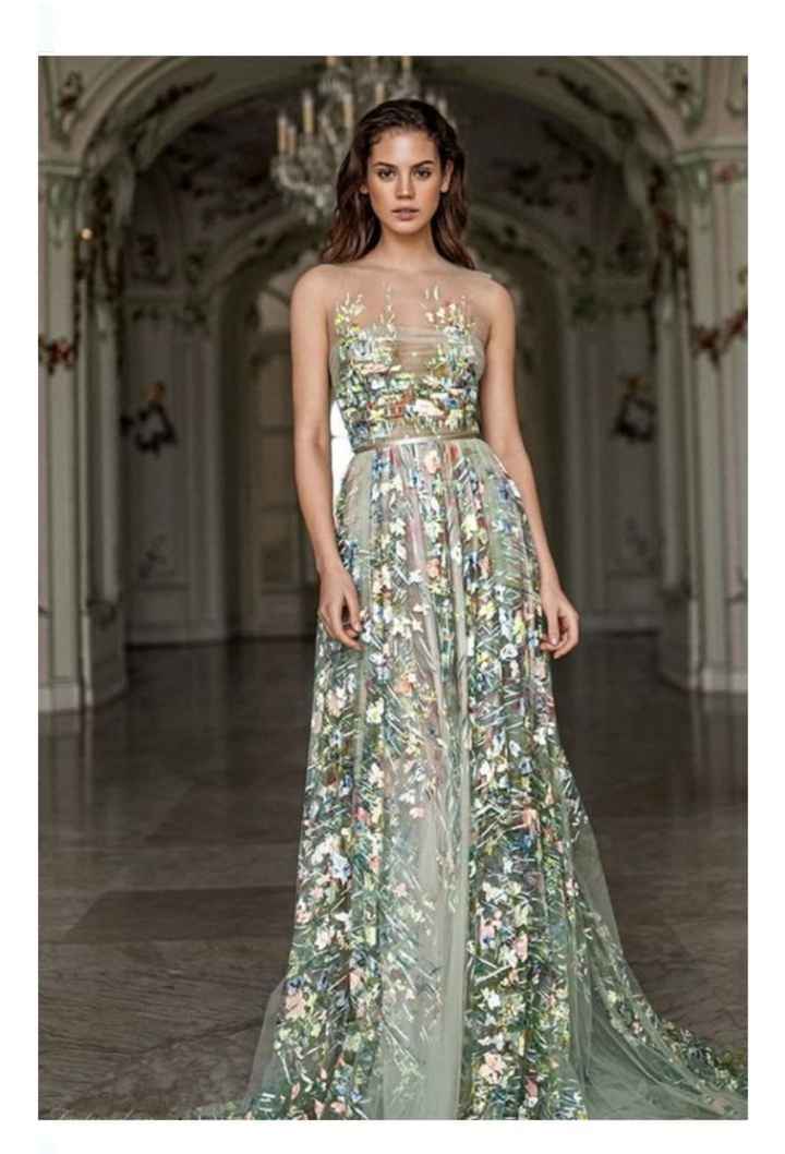 Vestidos de novia con motivos florales 🌺🌸🌹 - 20