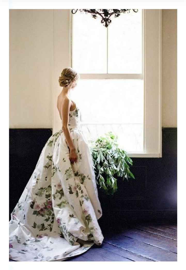 Vestidos de novia con motivos florales 🌺🌸🌹 - 24