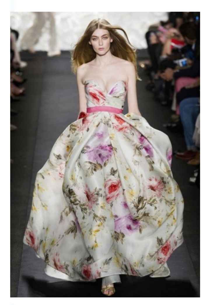 Vestidos de novia con motivos florales 🌺🌸🌹 - 27