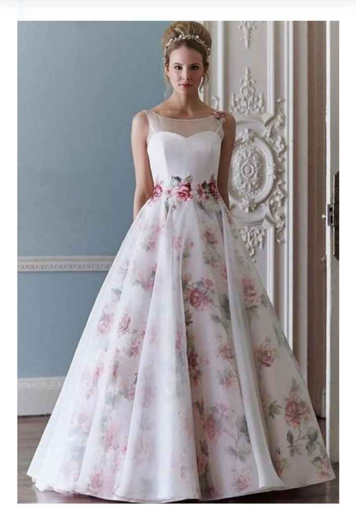 Vestidos de novia con motivos florales 🌺🌸🌹 - 32