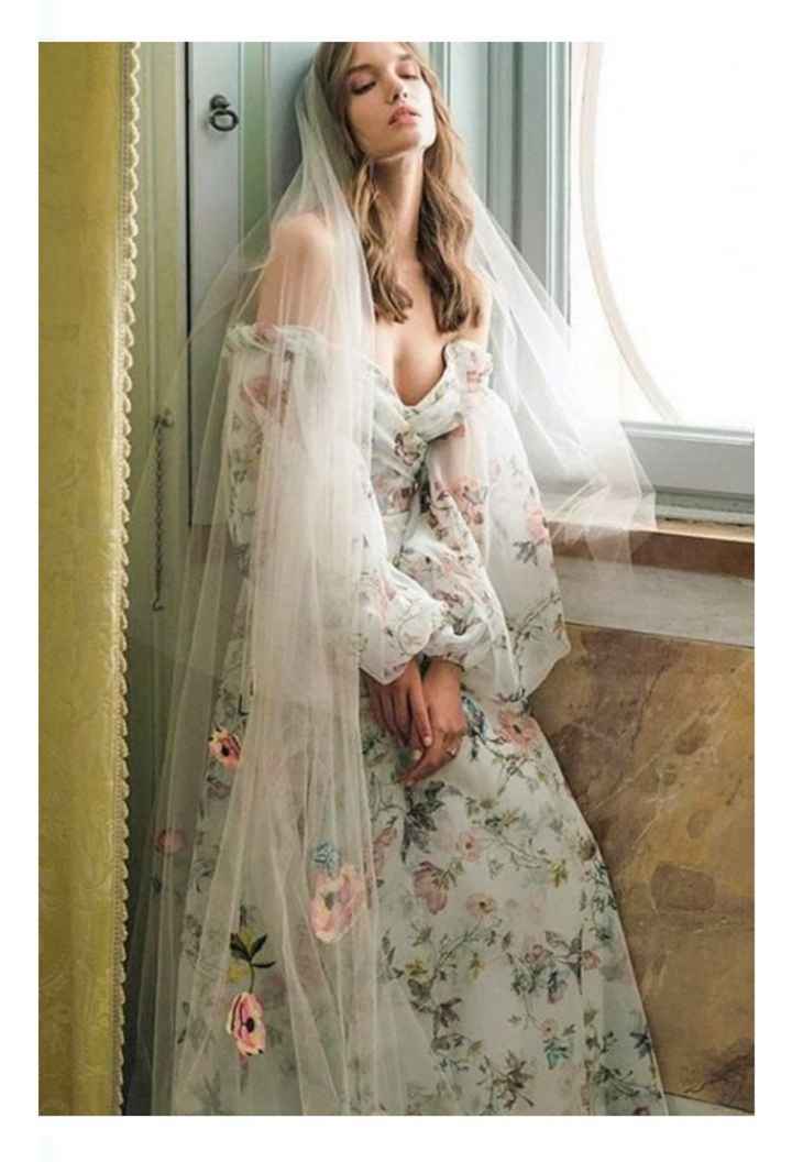Vestidos de novia con motivos florales 🌺🌸🌹 - 36