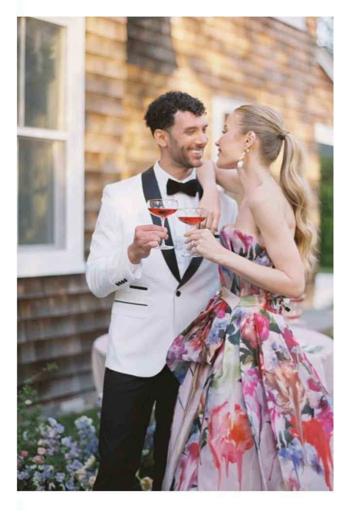 Vestidos de novia con motivos florales 🌺🌸🌹 - 37