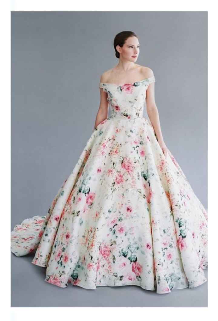 Vestidos de novia con motivos florales 🌺🌸🌹 - 40