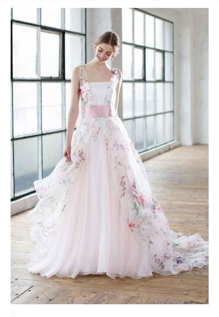Vestidos de novia con motivos florales 🌺🌸🌹 - 44