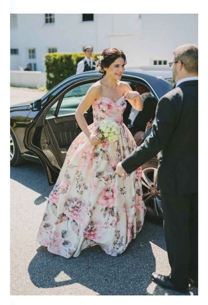 Vestidos de novia con motivos florales 🌺🌸🌹 - 48