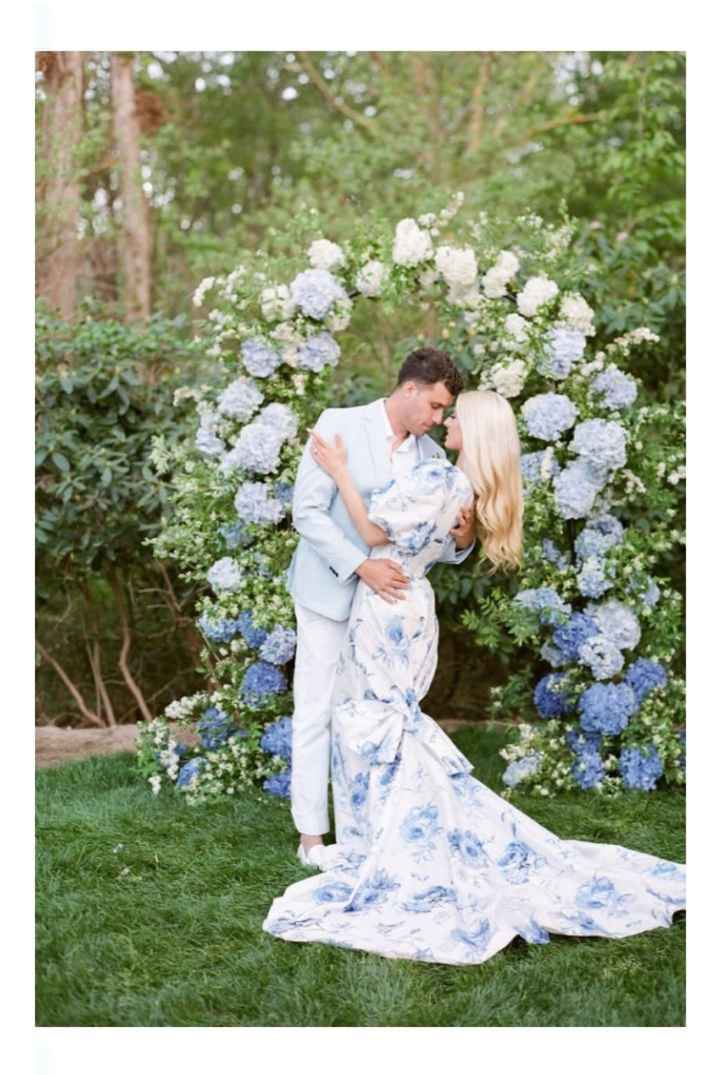 Vestidos de novia con motivos florales 🌺🌸🌹 - 49