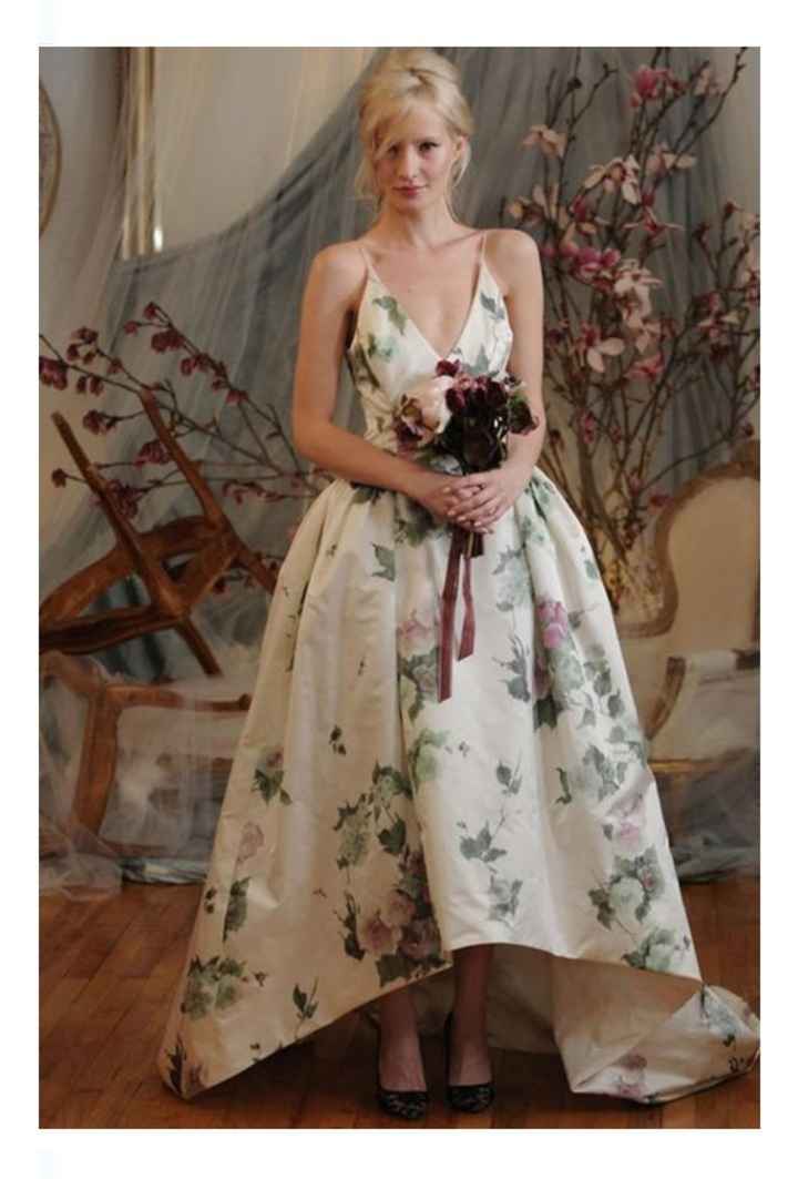 Vestidos de novia con motivos florales 🌺🌸🌹 - 50