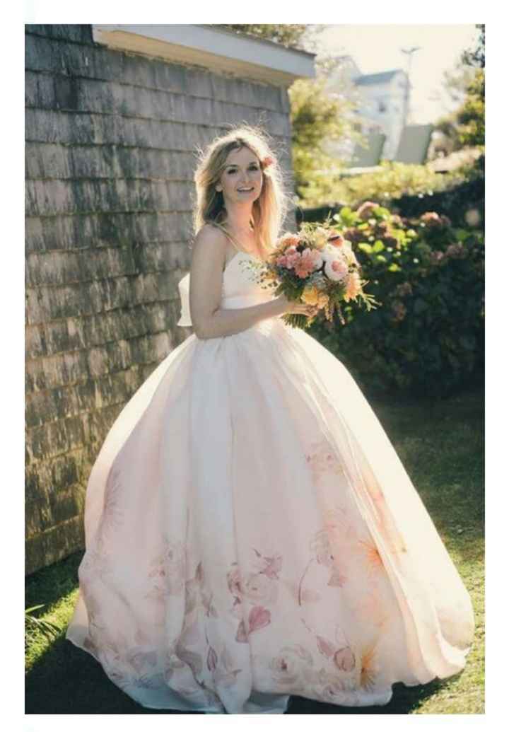 Vestidos de novia con motivos florales 🌺🌸🌹 - 52