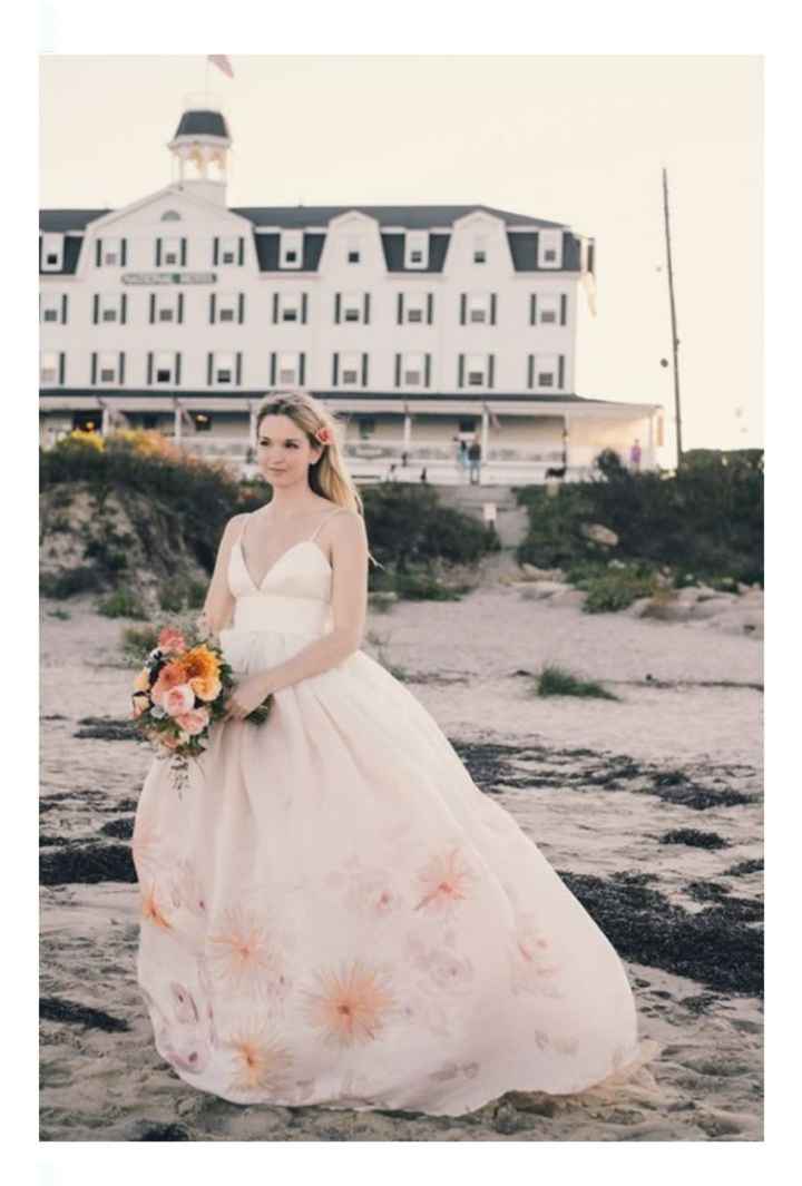 Vestidos de novia con motivos florales 🌺🌸🌹 - 54