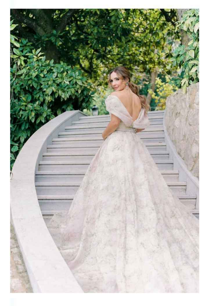 Vestidos de novia con motivos florales 🌺🌸🌹 - 55