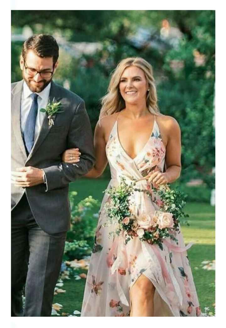 Vestidos de novia con motivos florales 🌺🌸🌹 - 57
