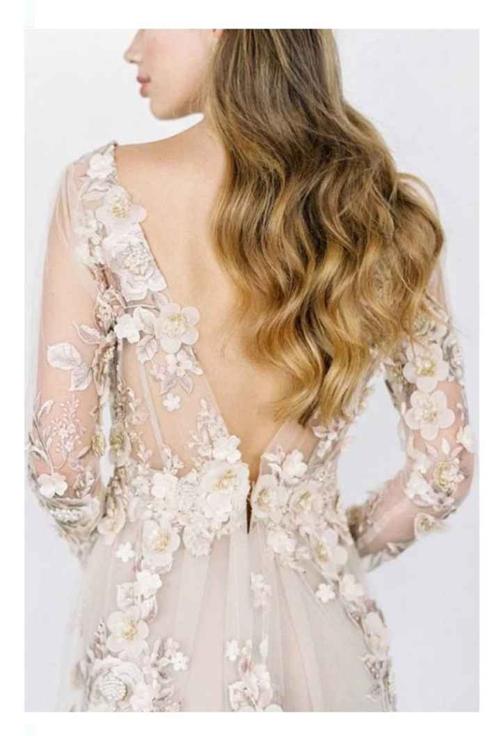 Vestidos de novia con motivos florales 🌺🌸🌹 - 60