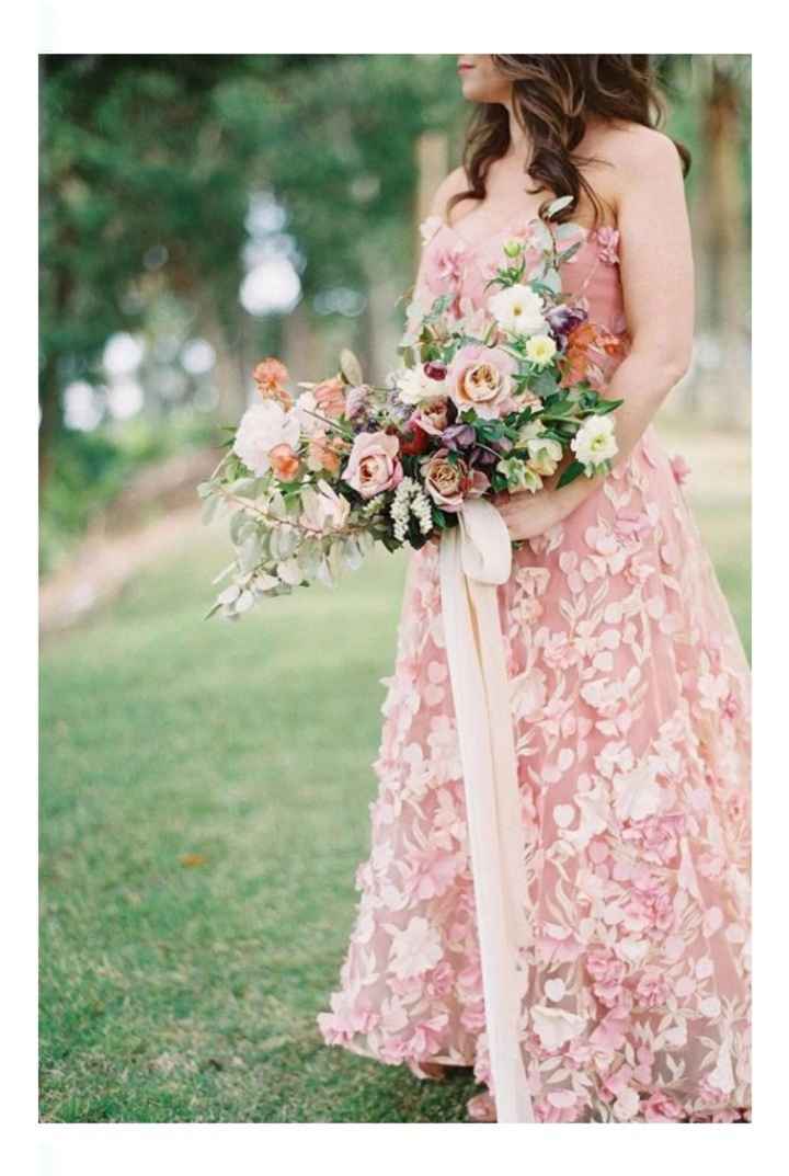 Vestidos de novia con motivos florales 🌺🌸🌹 - 64