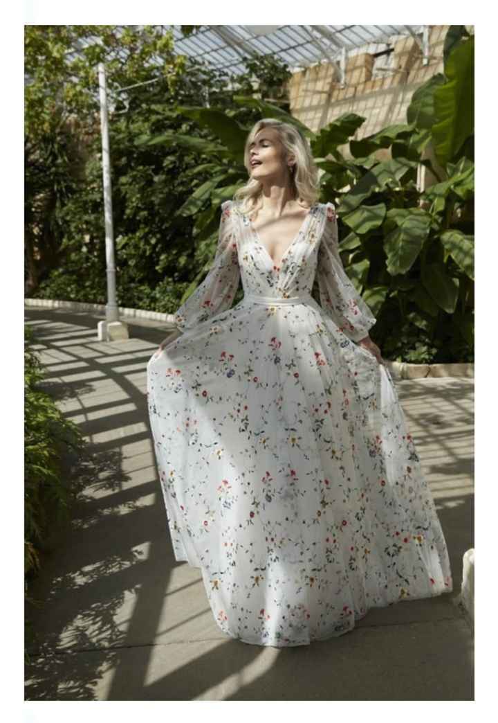 Vestidos de novia con motivos florales 🌺🌸🌹 - 67
