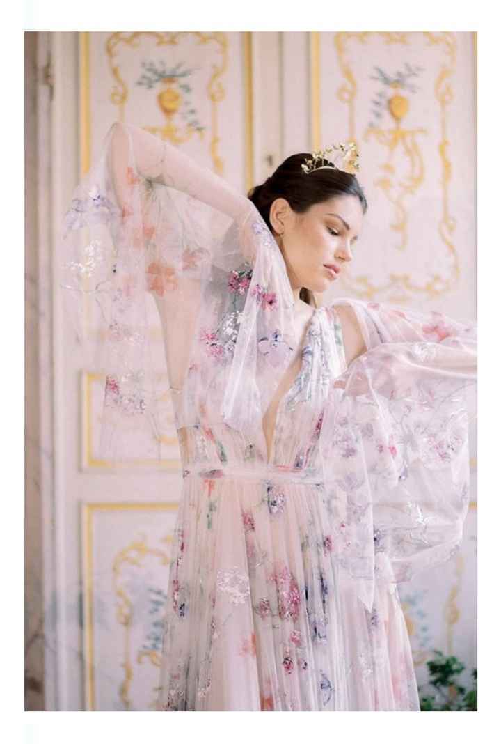 Vestidos de novia con motivos florales 🌺🌸🌹 - 68