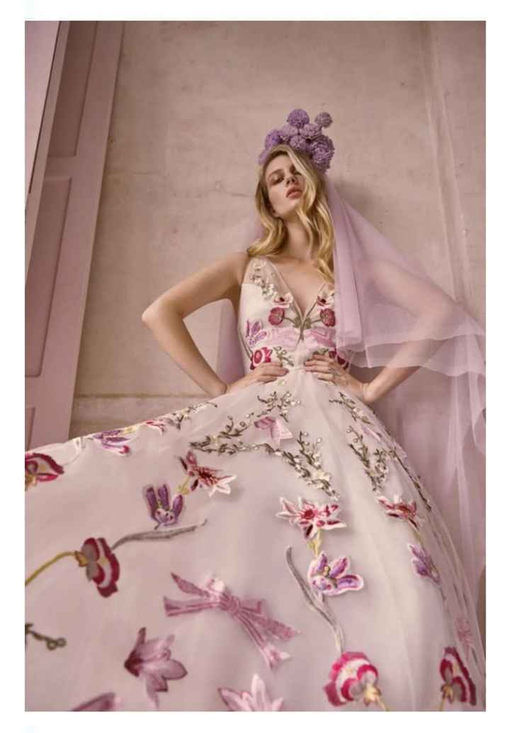 Vestidos de novia con motivos florales 🌺🌸🌹 - 70