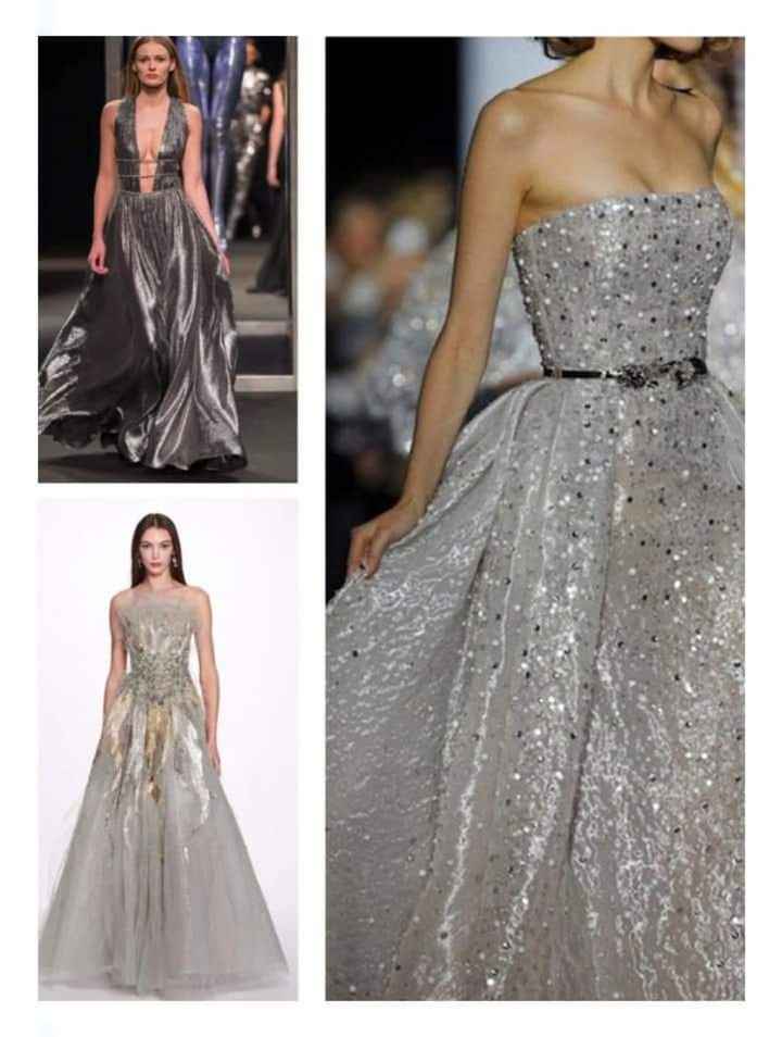 Vestidos de novia metálicos - 5