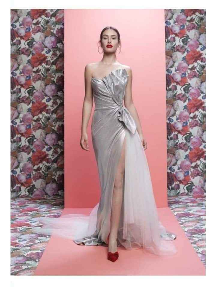 Vestidos de novia metálicos - 6