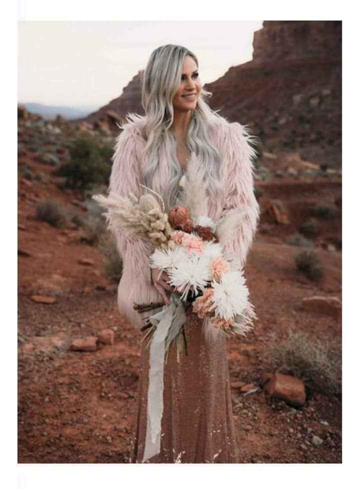 Vestidos de novia metálicos - 10