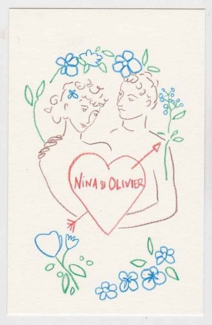 Invitaciones con ilustraciones - 1