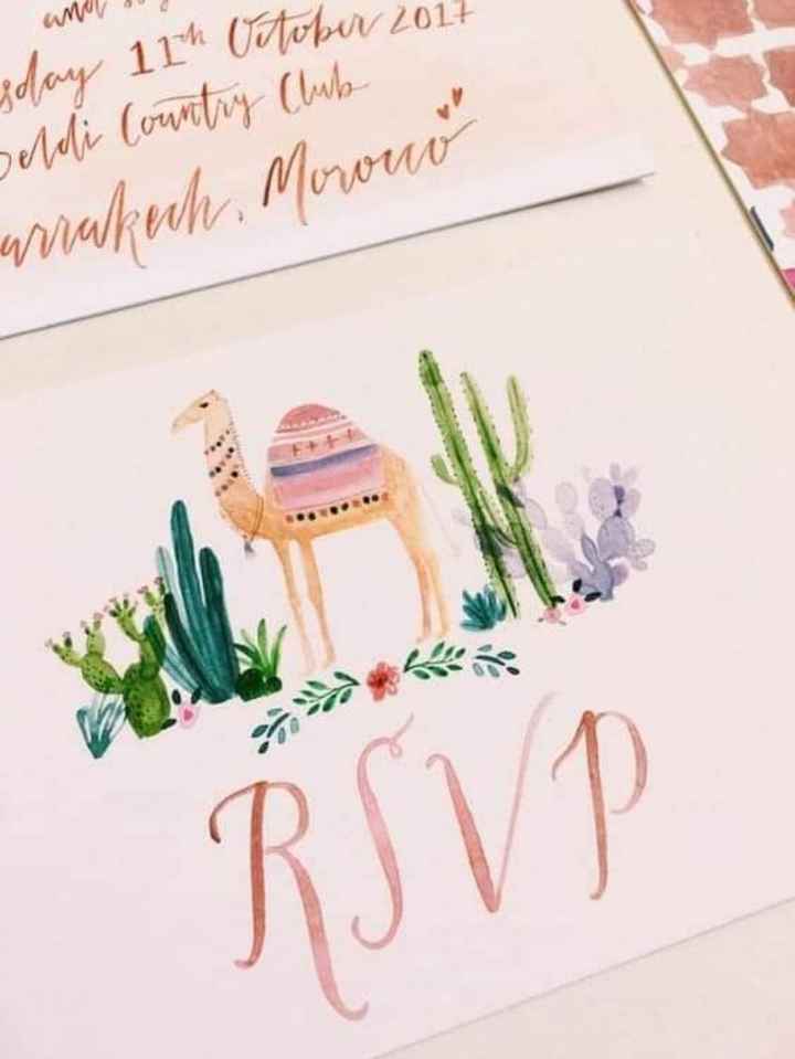 Invitaciones con ilustraciones - 2