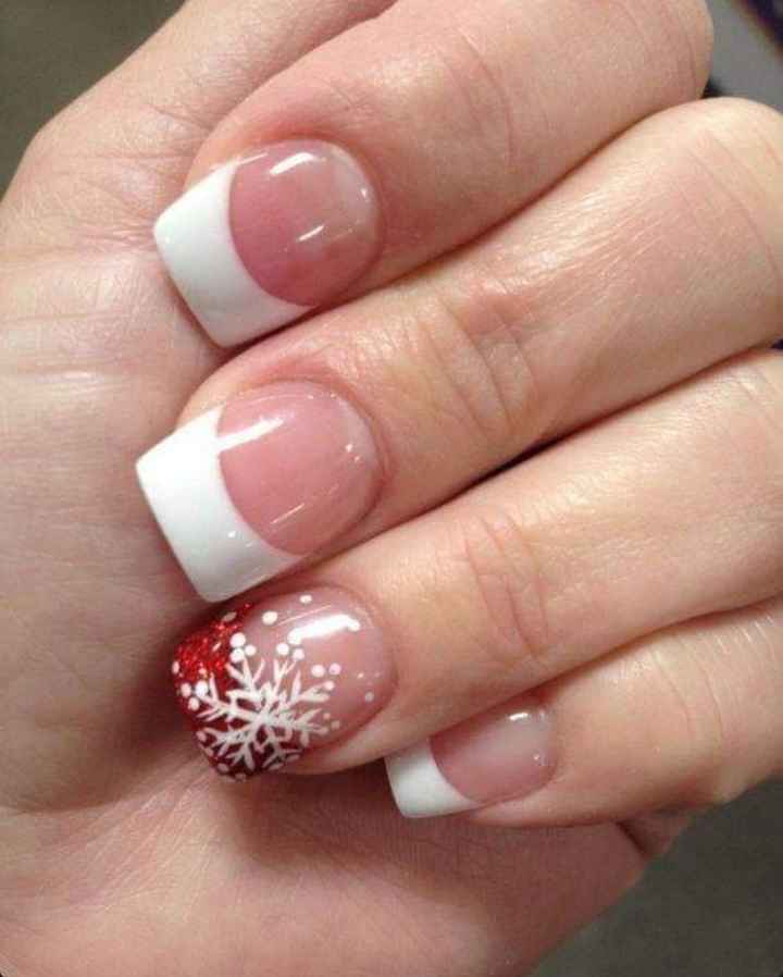 Invierno:uñas❄️❄️❄️ - 1