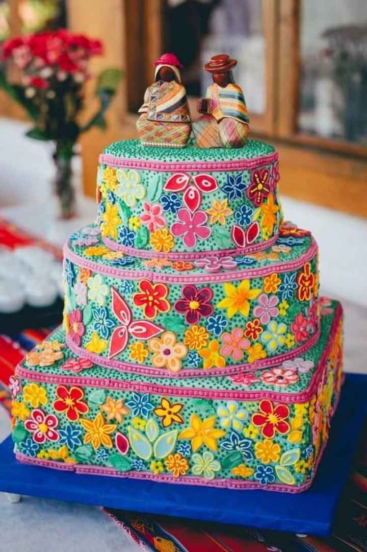 Boda con estilo mexicano: pasteles 🇲🇽 - 15
