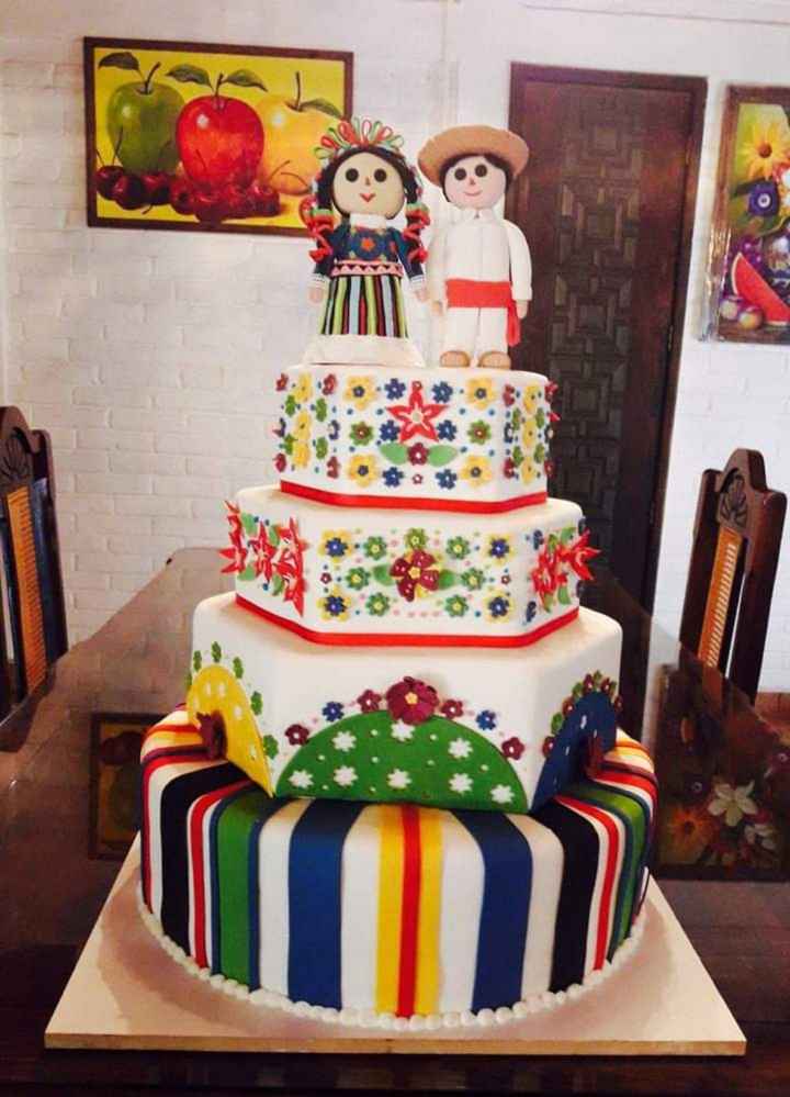 Boda con estilo mexicano: pasteles 🇲🇽 - 42