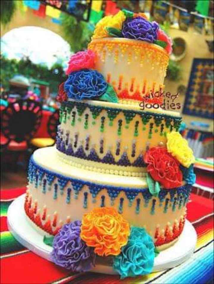 Boda con estilo mexicano: pasteles 🇲🇽 - 54
