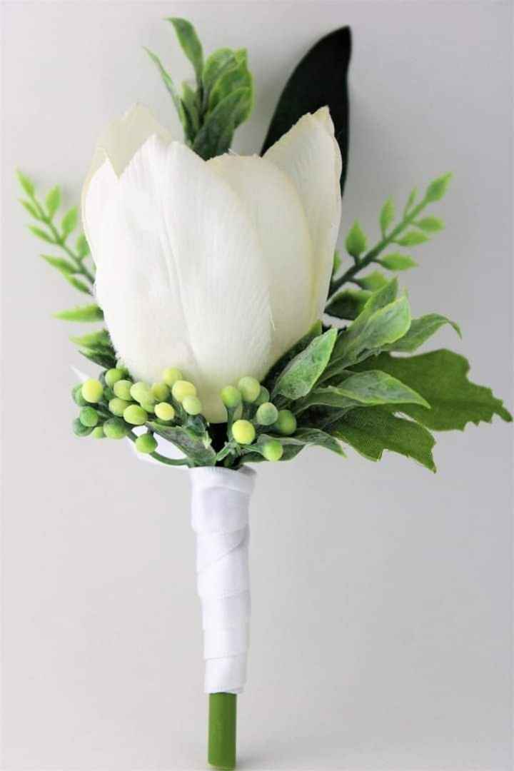 Boutonniere con tulipán - 2