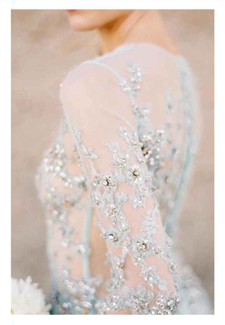 Vestidos de novia en color azul 💙 - 2
