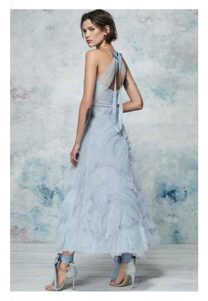 Vestidos de novia en color azul 💙 - 7