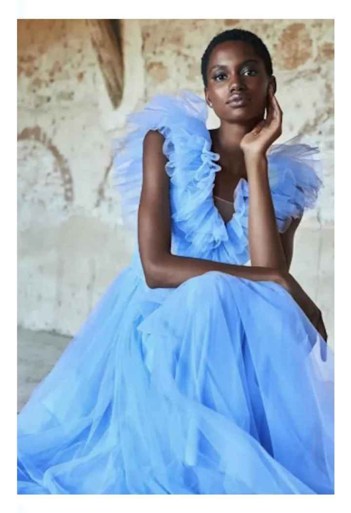 Vestidos de novia en color azul 💙 - 30