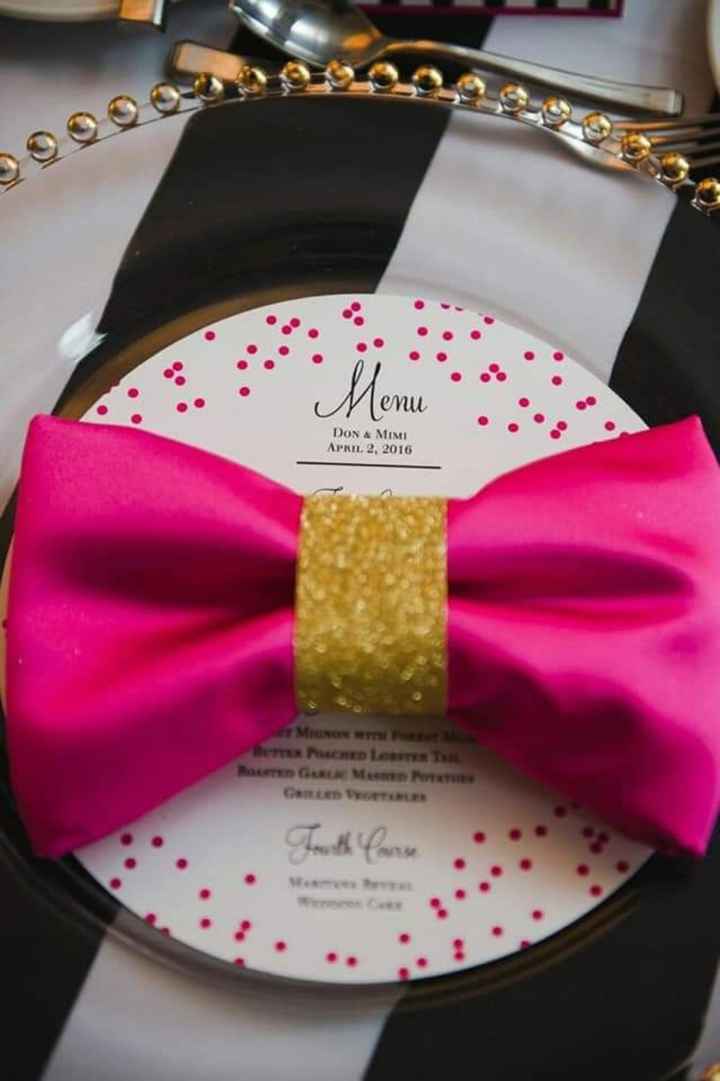 Tu boda con rayas y color fucsia - 11