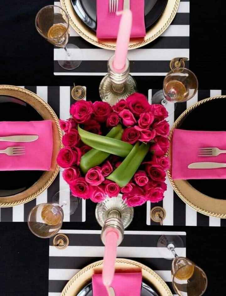 Tu boda con rayas y color fucsia - 15
