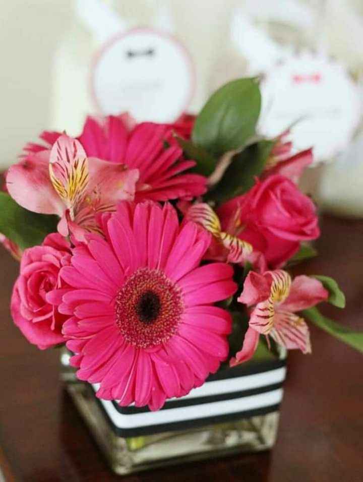 Tu boda con rayas y color fucsia - 18
