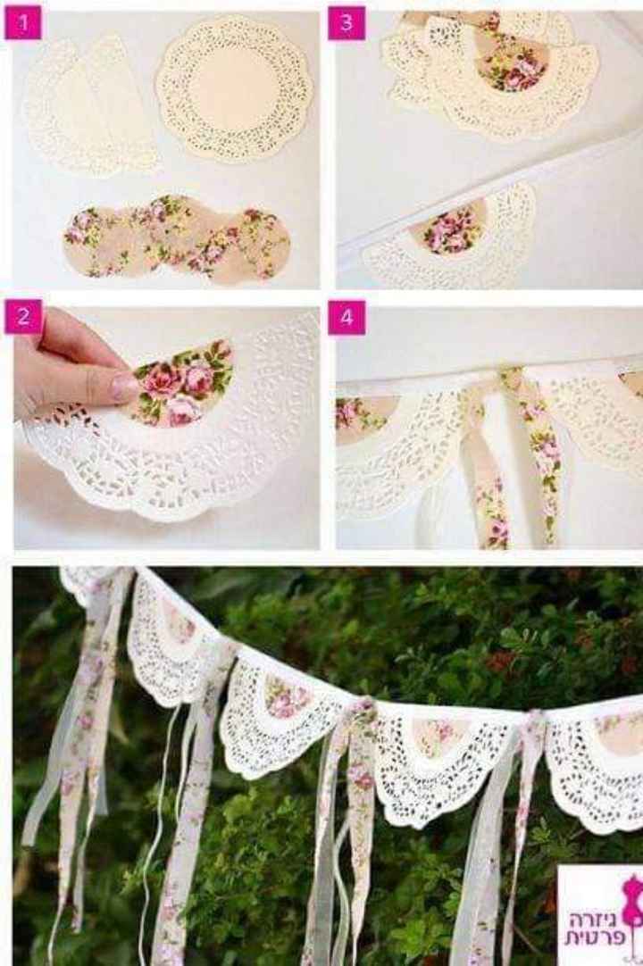 Hermosas manualidades con blondas - 1