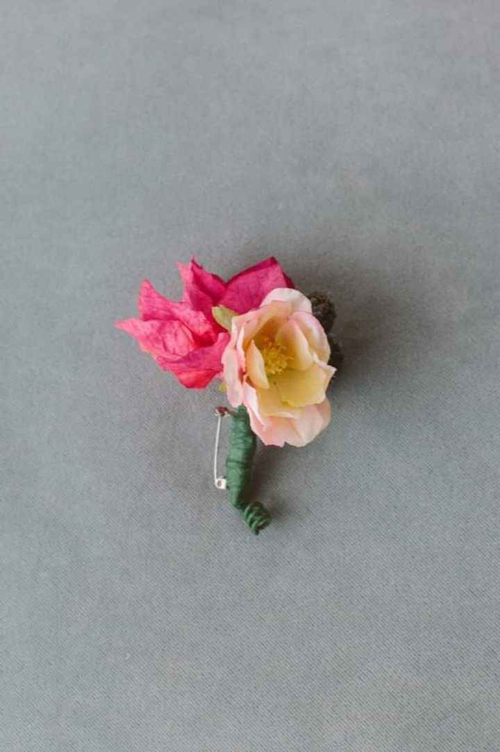 Bugambilia en el boutonniere - 2
