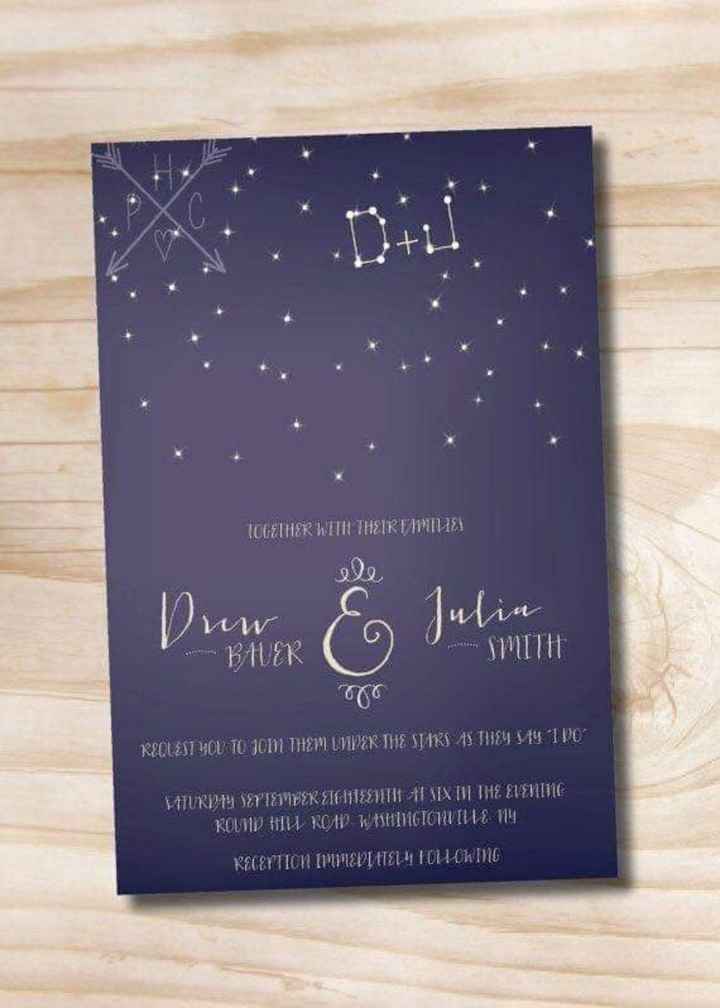 Temática estrellas: invitaciones ✨ - 5