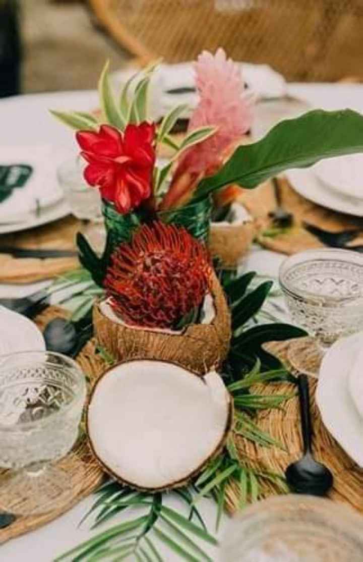 Mesas con estilo tropical 🌴 - 2