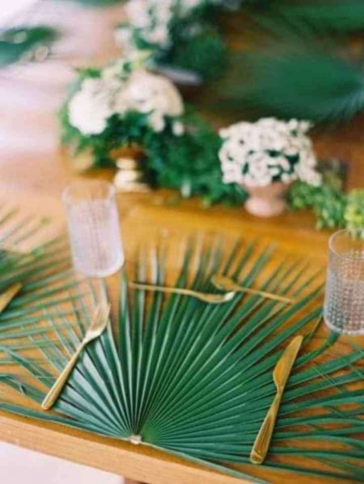 Mesas con estilo tropical 🌴 - 3