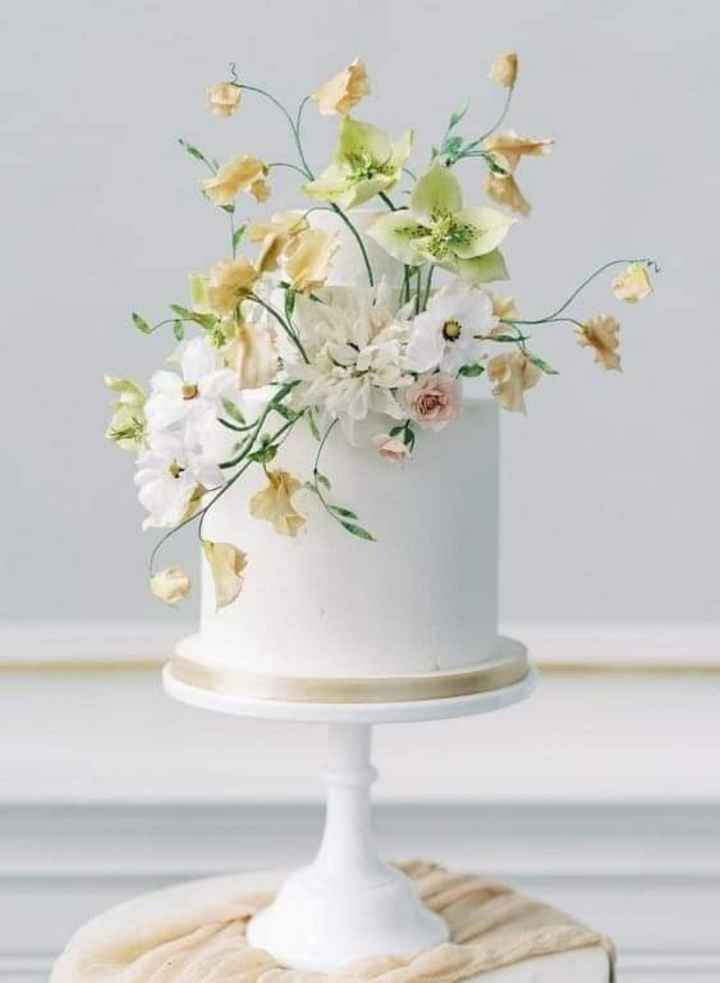 Pasteles con flores plantadas - 3