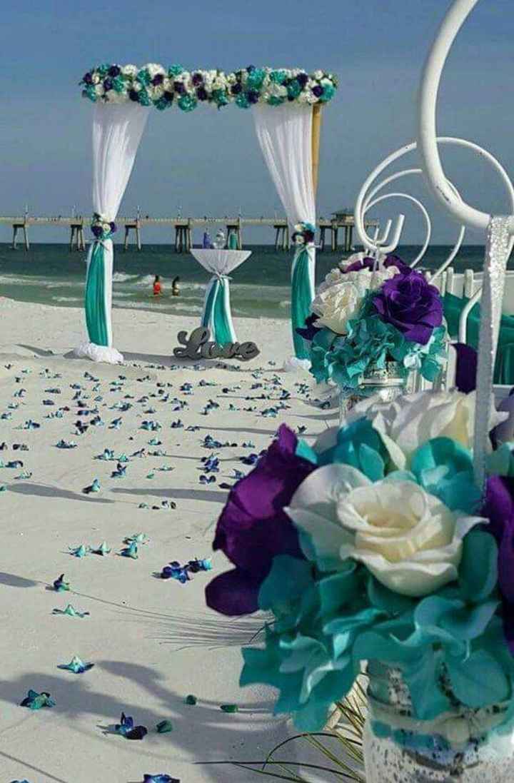 Tu boda en tonalidades azules,violetas y verdes - 5